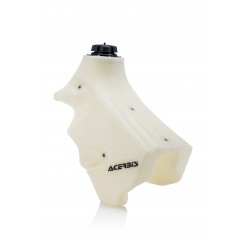 SERBATOIO ACERBIS 12 LITRI YAMAHA YZ 125 2006-2021, BIANCO TRASPARENTE