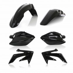 ACERBIS PLASTIK KIT HONDA CRF 250 R 2004-2005, SCHWARZ