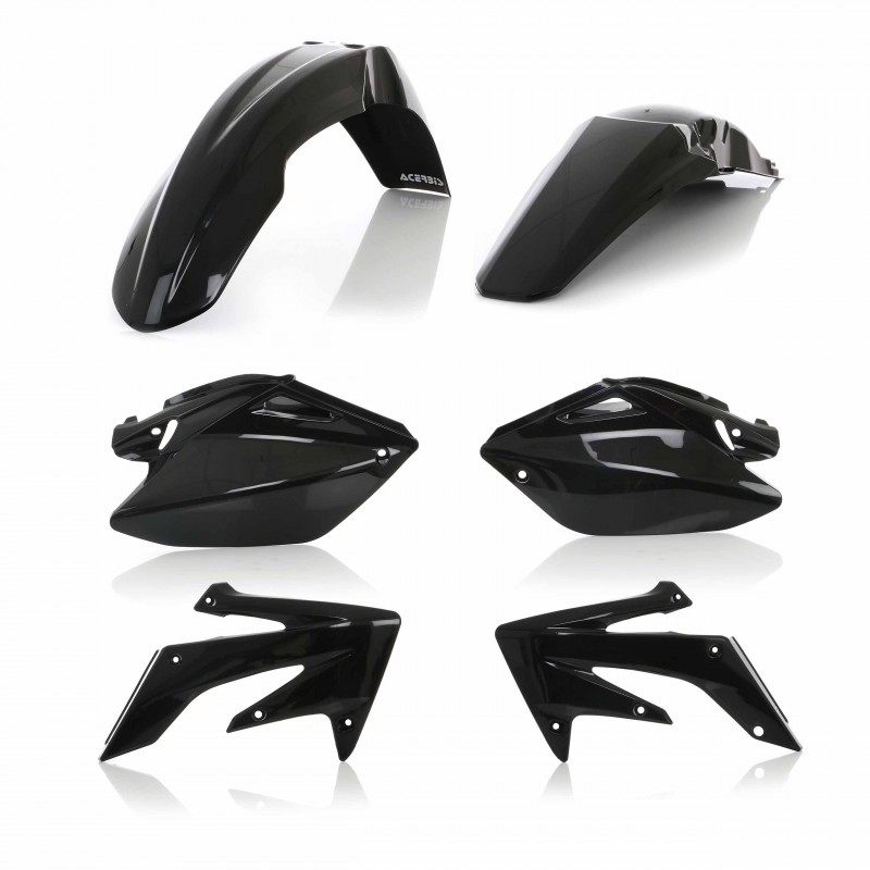 KIT PLASTICHE ACERBIS HONDA CRF 250 R 2004-2005, NERO