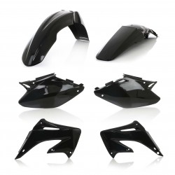 ACERBIS PLASTIK KIT HONDA CR 125 R 2004-2007, SCHWARZ