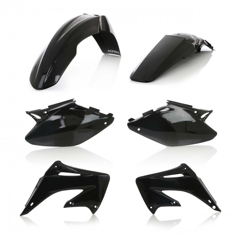 KIT DE PLÁSTICO ACERBIS HONDA CR 250 R 2004-2007, NEGRO