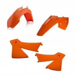 KIT DE PLÁSTICO ACERBIS KTM EXC 125 2004, NARANJA