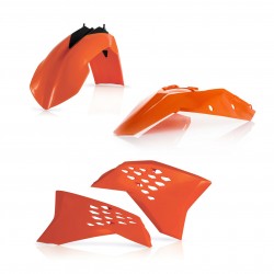 ACERBIS PLASTIC KIT KTM SX 125 2007-2010, ORANGE