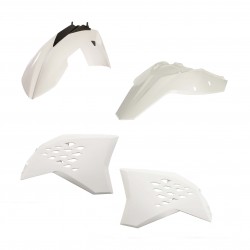 KIT PLASTICHE ACERBIS KTM SX 125 2007-2010, BIANCO