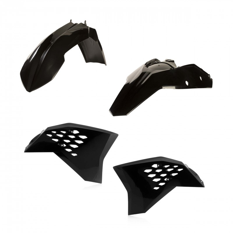 KIT DE PLÁSTICO ACERBIS KTM SX 125 2007-2010, NEGRO