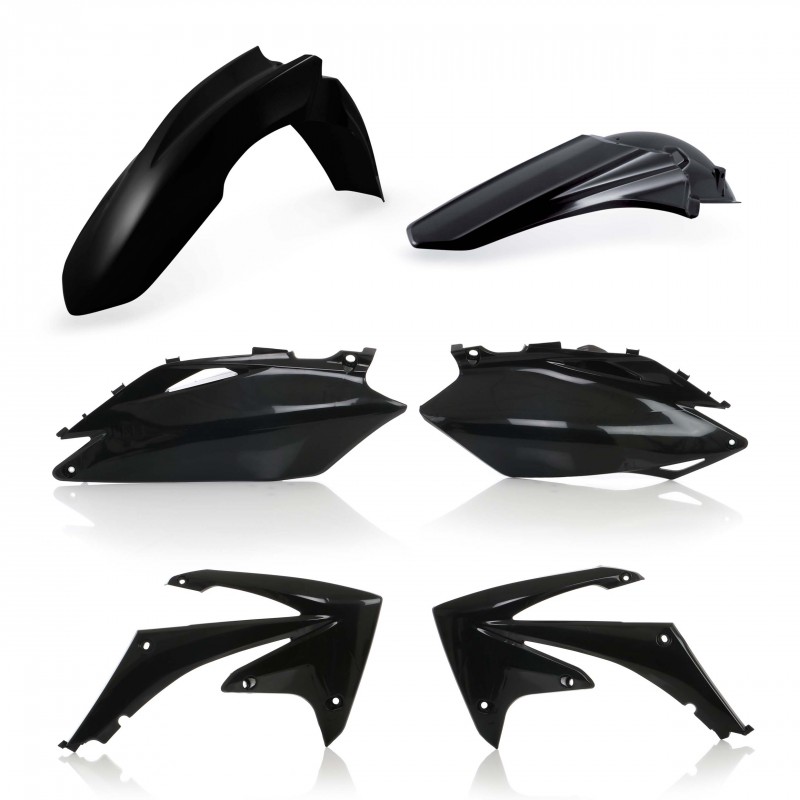 KIT DE PLÁSTICO ACERBIS HONDA CRF 450 R 2009-2010, NEGRO