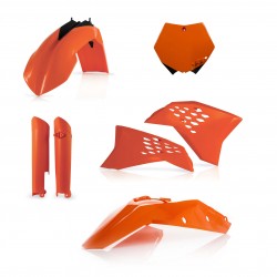 ACERBIS PLASTIK FULL KIT KTM SX-F 250/350/450/505/525 2007-2010, ORANGE