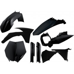 ACERBIS PLASTIC FULL KIT KTM SX 125 2012*, BLACK