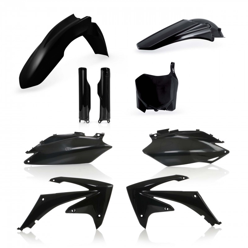 ACERBIS PLASTIC FULL KIT HONDA CRF 450 R 2011-2012, BLACK