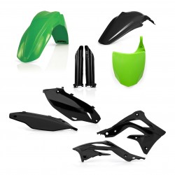 ACERBIS PLASTIK FULL KIT KAWASAKI KX 450 F 2012, GRÜN/WEISS