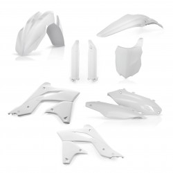 FULL KIT PLASTICHE ACERBIS KAWASAKI KX 250 F 2013-2016, BIANCO