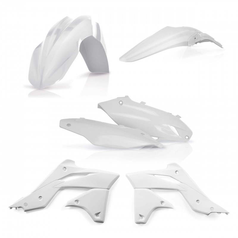 ACERBIS PLASTIC KIT KAWASAKI KX 250 F 2013-2016, WHITE