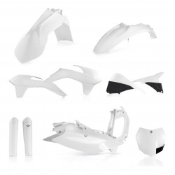 KIT COMPLETO DE PLÁSTICO ACERBIS KTM SX 125 2015*, SX 150 2015*, BLANCO