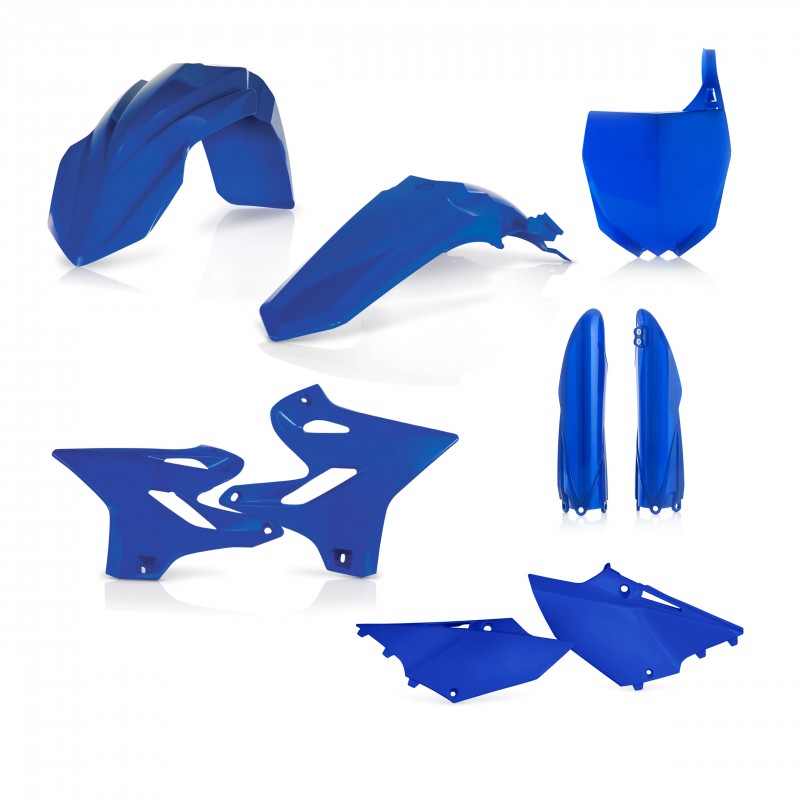 ACERBIS PLASTIC FULL KIT YAMAHA YZ 125 2015-2017, YZ 250 2015-2017, BLUE