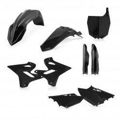 ACERBIS PLASTIC FULL KIT YAMAHA YZ 125 2015-2017, YZ 250 2015-2017, BLACK