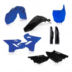 ACERBIS PLASTIK FULL KIT YAMAHA YZ 125 2015-2017, YZ 250 2015-2017, SCHWARZ/BLU