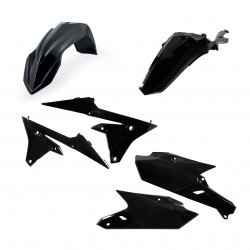 ACERBIS PLASTIK KIT YAMAHA WR 250 F 2015-2019, WR 450 F 2016-2018, SCHWARZ