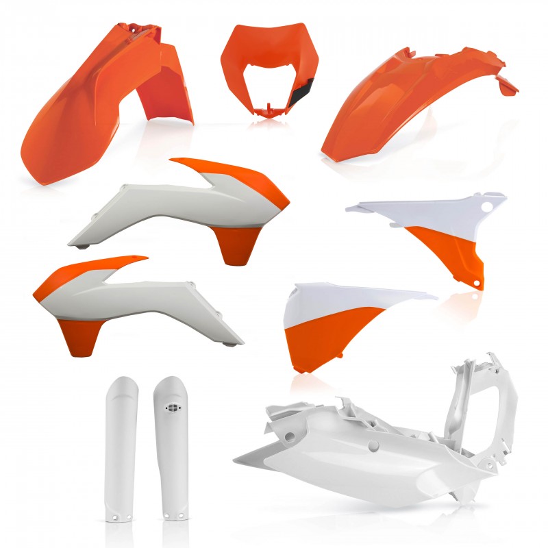 ACERBIS PLASTIK FULL KIT KTM EXC 125 2016* FARBE REPLIK