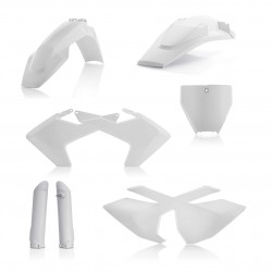 KIT COMPLETO DE PLÁSTICO ACERBIS HUSQVARNA FC 250/350/450 2016-2018, BLANCO