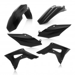 ACERBIS PLASTIK KIT HONDA CRF 250 R 2018-2021, SCHWARZ