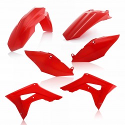 ACERBIS PLASTIC KIT HONDA CRF 250 R 2018-2021, RED