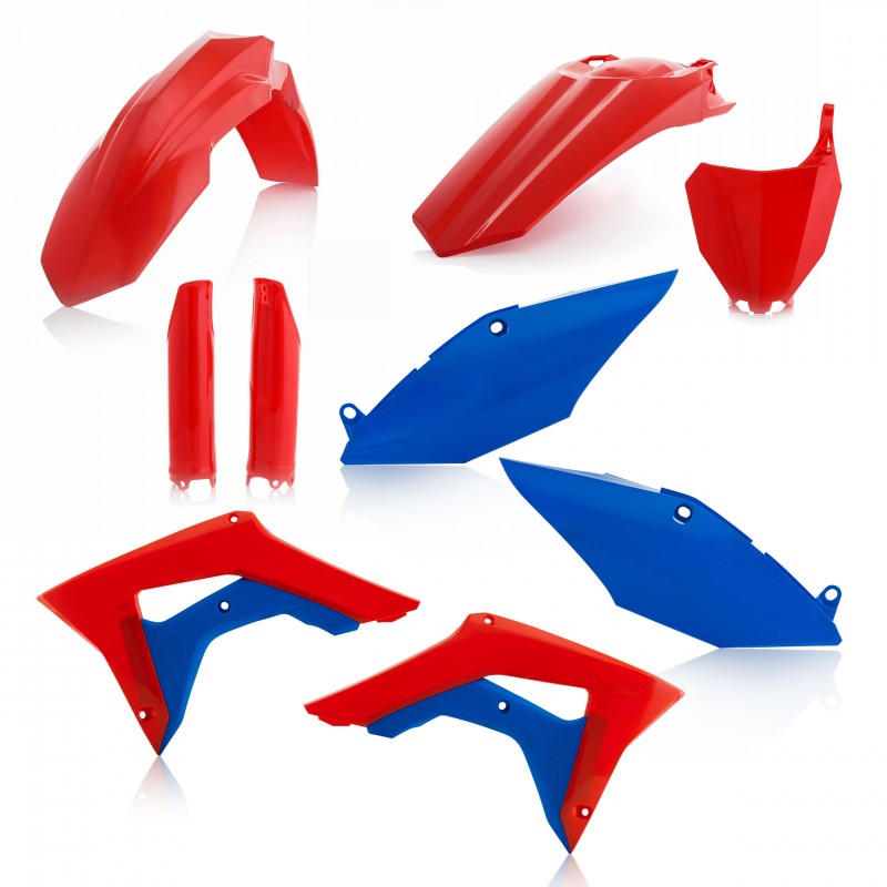 ACERBIS PLASTIC FULL KIT HONDA CRF 250 R 2018 RED/BLUE