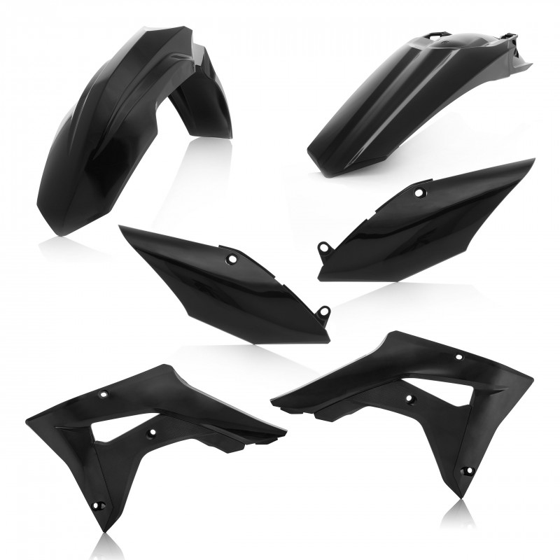 ACERBIS PLASTIK KIT HONDA CRF 250 RX 2019-2021, SCHWARZ