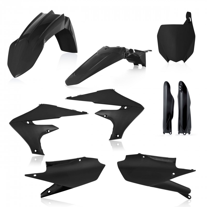 ACERBIS PLASTIC FULL KIT YAMAHA YZ 450 F 2018-2022, BLACK