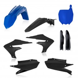 FULL KIT PLASTICHE ACERBIS YAMAHA YZ 450 F 2018-2022, NERO/BLU