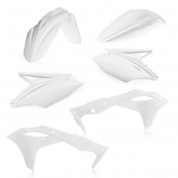 KIT PLASTICHE ACERBIS KAWASAKI KX 250 F 2018-2020, BIANCO