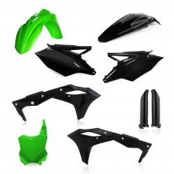 ACERBIS PLASTIK FULL KIT KAWASAKI KX 250 F 2018-2020, SCHWARZ/GRÜN