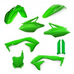 ACERBIS PLASTIC FULL KIT KAWASAKI KX 450 F 2018, GREEN