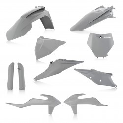 ACERBIS PLASTIC FULL KIT KTM SX 125 2019-2022, SX 150 2019-2022, GREY