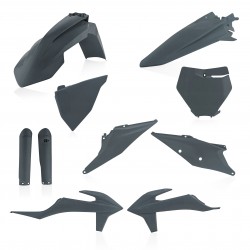 KIT COMPLETO DE PLÁSTICO ACERBIS KTM SX 125 2019-2022, SX 150 2019-2022, GRIS METALLICO