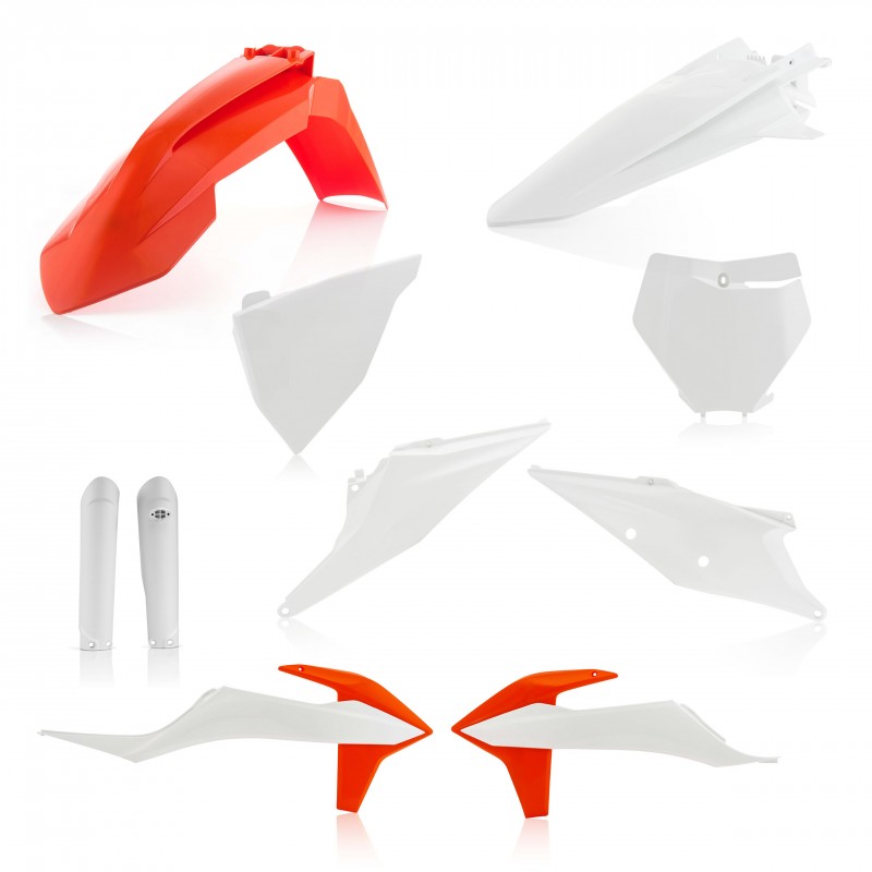 ACERBIS PLASTIC FULL KIT KTM SX 125 2019-2022, SX 150 2019-2022 REPLICA COLORS