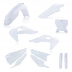 ACERBIS PLASTIC FULL KIT HUSQVARNA FC 250 2019-2022, FC 350 2019-2022, WHITE