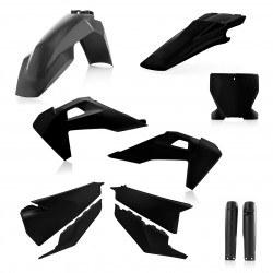 ACERBIS PLASTIK FULL KIT HUSQVARNA FC 250 2019-2022, FC 350 2019-2022, SCHWARZ