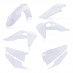 KIT PLASTICHE ACERBIS HUSQVARNA FC 450 2019-2022, BIANCO