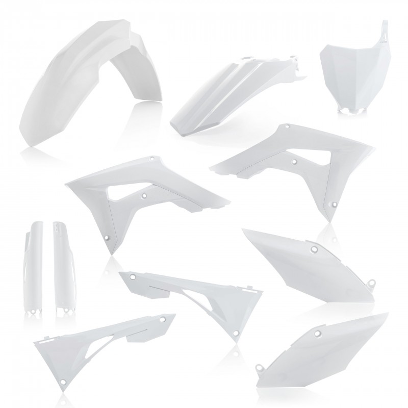 ACERBIS PLASTIC FULL KIT HONDA CRF 450 R 2019-2020, WHITE