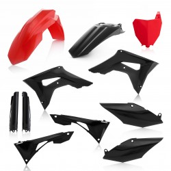 ACERBIS PLASTIC FULL KIT HONDA CRF 450 R 2019-2020 RED/BLACK