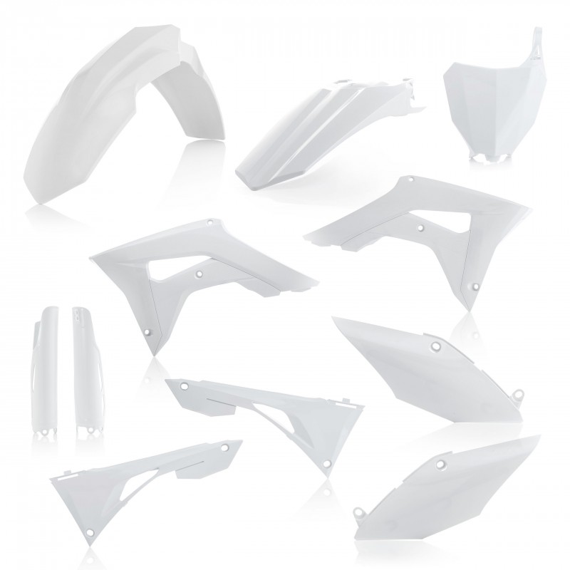 ACERBIS PLASTIC FULL KIT HONDA CRF 250 R 2019-2021, WHITE