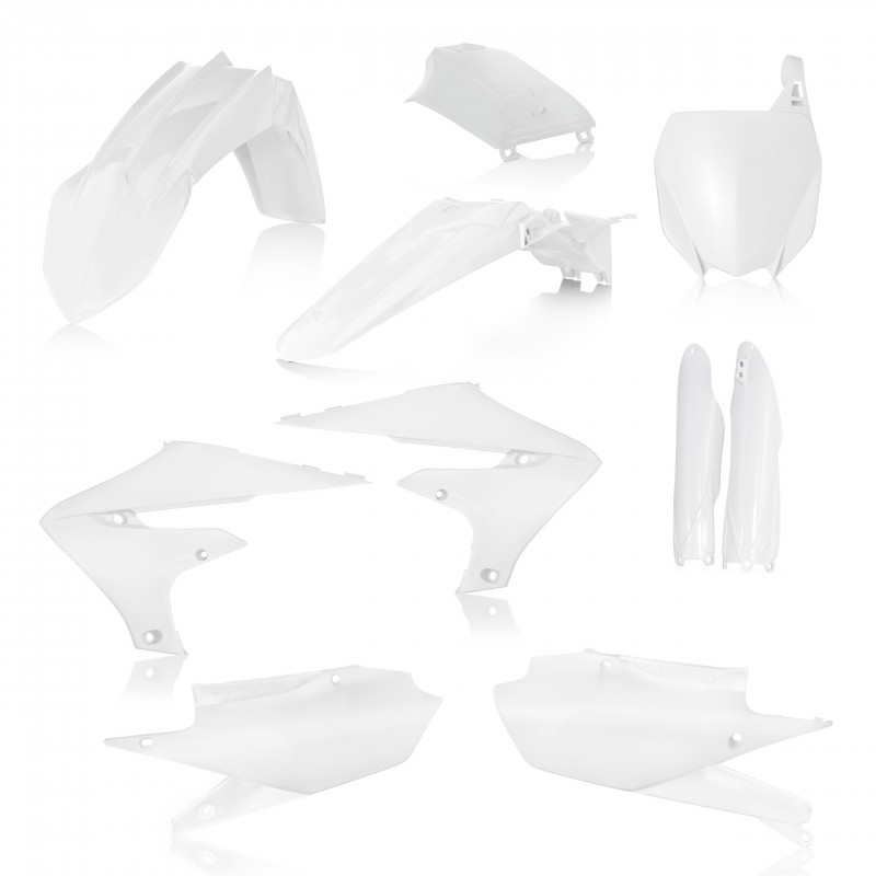 ACERBIS PLASTIC FULL KIT YAMAHA YZ 250 F 2019-2023, WHITE