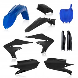 ACERBIS PLASTIK FULL KIT YAMAHA YZ 250 F 2019-2023, SCHWARZ/BLU