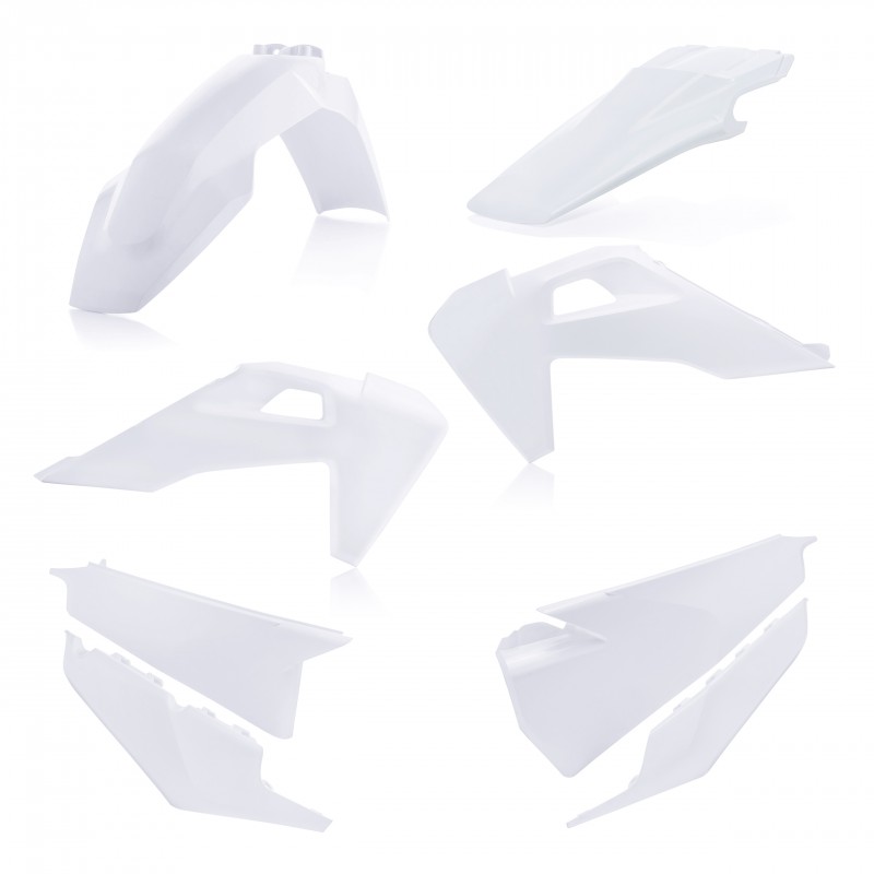 KIT DE PLÁSTICO ACERBIS HUSQVARNA FE 350 2020-2023, BLANCO 2