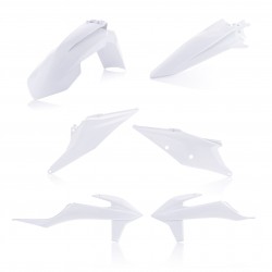 KIT PLASTICHE ACERBIS KTM EXC 125 2020-2023, EXC 200 2020-2023, BIANCO 2