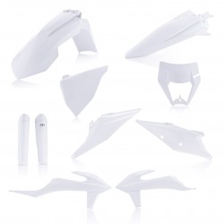 FULL KIT PLASTICHE ACERBIS KTM EXC 300 2020-2023, BIANCO 2