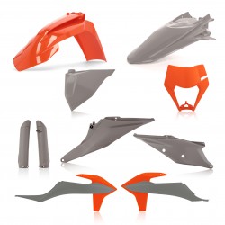 ACERBIS PLASTIC FULL KIT KTM EXC 250 2020-2023 GREY/ORANGE