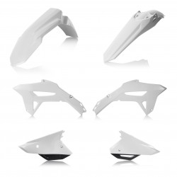 KIT DE PLÁSTICO ACERBIS HONDA CRF 450 R 2021-2023, CRF 250 R 2022-2023, BLANCO/NEGRO