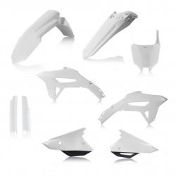 FULL KIT PLASTICHE ACERBIS HONDA CRF 250 R 2022-2023, CRF 450 R 2021-2023, BIANCO/NERO