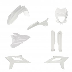 FULL KIT PLASTICHE ACERBIS BETA RR 250 2020-2022, BIANCO